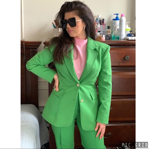 Zara straight fit central seam pants - Picture 8 of 11